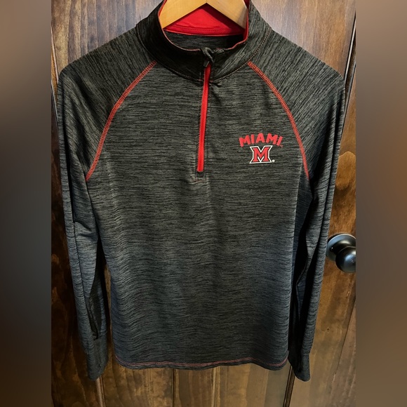 Miami University Performance Pullover - Picture 1 of 3
